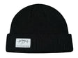 Muntains Beanie, Cuffed Beanie, Black, Mens Beanie, Womens Beanie, Front Picture