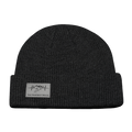 Mountains Beanie - Cuffed - Charcoal