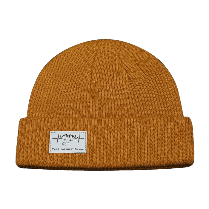 Mountains Beanie - Cuffed - Copper