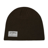 Mountains Beanie - No Cuff - Chocolate