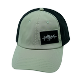 Mountains Hat, Dad Hat, Snapback, Green, Black, Mens Hat, Womens Hat, Front Picture