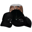 Nevada Hat, Athletiic Fit,  Airmesh, Snapback Hat, Black, Mens Hat, Womens Hat, Main Picture