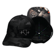 Nevada Hat, Baseball Hat, Snapback Hat, Black Camo, Black, Mens Hat, Womens Hat, Main Picture
