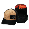 Nevada Hat, Baseball Hat, Snapback Hat, Cork, Black, Mens Hat, Womens Hat, Main Picture