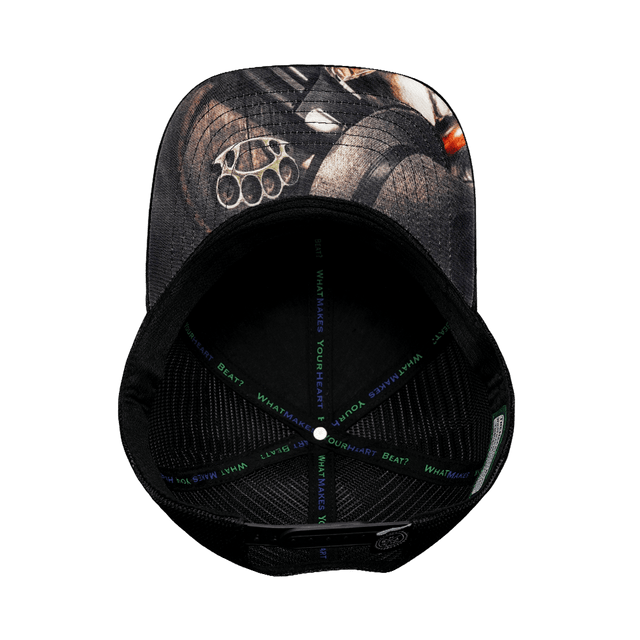 Nevada Hat, Baseball Hat, Snapback Hat, Black Camo, Black, Mens Hat, Womens Hat, Underbill Picture