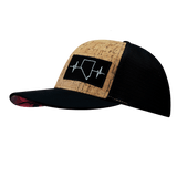 Nevada Hat, Baseball Hat, Snapback Hat, Cork, Black, Mens Hat, Womens Hat, Side Picture