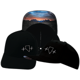 Nevada Hat, Baseball Hat, Snapback Hat, Black, Mens Hat, Womens Hat, Main Picture