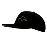 Nevada Hat, Baseball Hat, Snapback Hat, Black, Mens Hat, Womens Hat, Side Picture