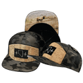 Nevada Hat - Flat Bill - Cork - Tan Camo - Laser Mesh