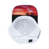Nevada Hat, Low Profile, Ponytail, Snapback Hat, Heather Gray, White, Mens Hat, Womens Hat, Underbill Picture 