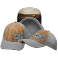 Nevada Hat - Low Profile - Cork - Heather Gray / Gray - Trucker Mesh