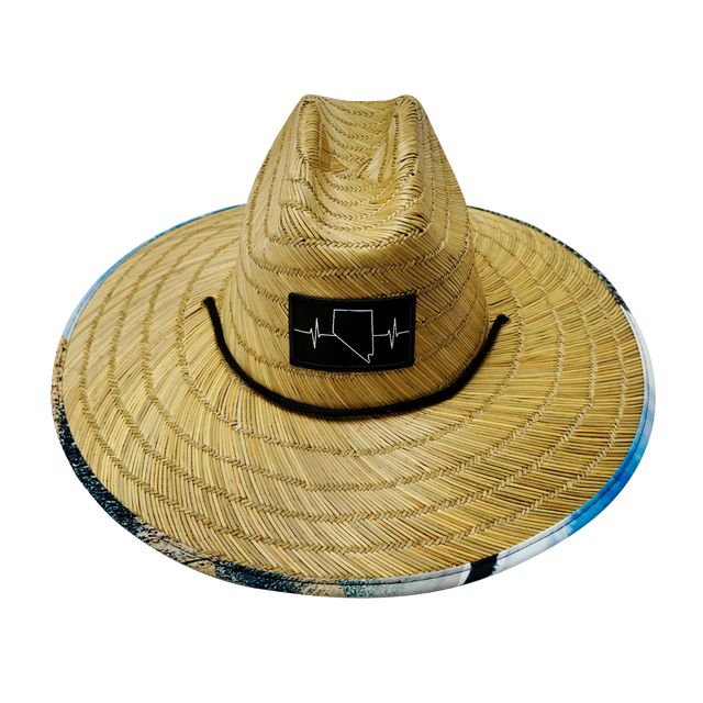 Nevada Straw, Sun Hat, Eagle, Mens Straw Hat, Womens Straw Hat, Front Picture