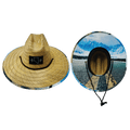 Nevada Straw - Sun Hat - Mountains