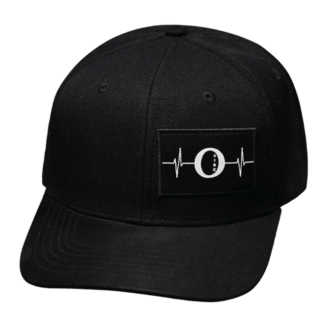 Oceanside Hat, Baseball Hat, Snapback Hat, Fabric Back, Black, Mens Hat, Womens Hat, Front Picture