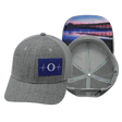 Oceanside Hat, Baseball Hat, Snapback Hat, Heather Gray, Gray, Mens Hat, Womens Hat, Main Picture