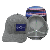 Oceanside Hat, Baseball Hat, Snapback Hat, Heather Gray, Gray, Mens Hat, Womens Hat, Main Picture