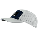 Paddle Board Hat, 5 Panel Hat, Snapback, Gray, Navy, Mens Hat, Womens Hat, Side Picture