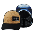 Paddle Board Hat, Baseball Hat, Snapback Hat, Cork, Black, Mens Hat, Womens Hat, Main Picture