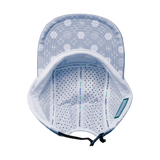 Pickleball hat, 5 Panel Hat, Strapback, Gray, Navy, White, Mens Hat, Womens Hat, Underbill Picture