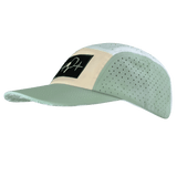 Pickleball hat, 5 Panel Hat, Strapback, Sage, Cream, White, Mens Hat, Womens Hat, Side Picture