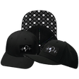 Pickleball Hat, Baseball Hat Fit, Snapback, Black, Mens Hat, Womens Hat, Main Picture