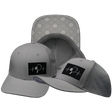 Pickleball Hat, Baseball Hat Fit, Snapback , Light Gray, Mens Hat, Womens Hat, Main Picture