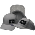 Pickleball Hat - Baseball Hat Fit - Light Gray - Laser Mesh