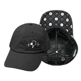 Pickleball Hat, Dad Hat, Snapback, Black, Mens Hat, Womens Hat, Main Picture