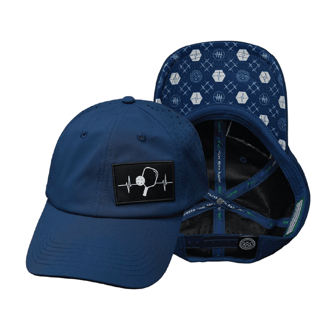 Pickleball Hat, Dad Hat, Snapback, Navy, Mens Hat, Womens Hat, Main Picture