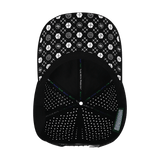 Pickleball Hat, Low Profile, Ponytail, Snapback Hat, Black, Mens Hat, Womens Hat, Underbill Picture 