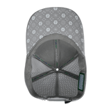 Pickleball Hat, Low Profile, Ponytail, Snapback Hat, Gray, Mens Hat, Womens Hat, Underbill Picture 