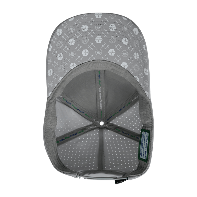 Pickleball Hat, Low Profile, Ponytail, Snapback Hat, Gray, Mens Hat, Womens Hat, Underbill Picture 