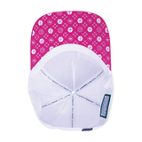 Pickleball Hat, Trucker Hat, Snapback Hat, Neon Pink, White, Mens Hat, Womens Hat, Underbill Picture