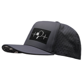 Pickleball Hat, Trucker Hat, Snapback Hat, Charcoal Gray, Mens Hat, Womens Hat, Side Picture