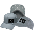 Pickleball Hat - Trucker Hat - Gray - Laser Mesh