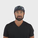 Color Vibes Hat - Flat Bill - Patriots Night - Black / White / Navy - Laser Mesh