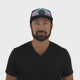 THB Hat - Flat Bill - Liquid Pink - Black - Laser Mesh