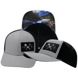 Prospecting Hat, Baseball Hat Fit, Snapback Hat, Gray, Black, Mens Hat, Womens Hat, Main Picture 