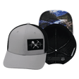 Prospecting Hat, Baseball Hat Fit, Snapback Hat, Gray, Black, Mens Hat, Womens Hat, Main Picture 