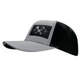 Prospecting Hat, Baseball Hat Fit, Snapback Hat, Gray, Black, Mens Hat, Womens Hat, Side Picture 