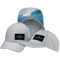 Surf Hat - Airmesh - Athletic Fit - Gray - Fabric Back