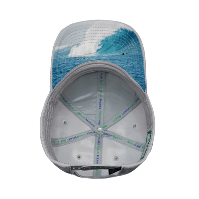 Surf Hat, Athletiic Fit,  Airmesh, Snapback Hat, Gray, Mens Hat, Womens Hat, Underbill Picture