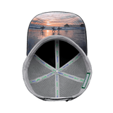 Surf Hat, Baseball Hat, Snapback Hat, Charcoal, Gray, Mens Hat, Womens Hat, Underbill Picture