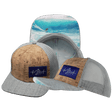 Surf Hat, Baseball Hat, Snapback Hat, Cork, Heather Gray, Gray, Mens Hat, Womens Hat, Main Picture