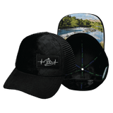 Surf Hat, Trucker Hat, Snapback Hat, Black, Mens Hat, Womens Hat, Main Picture