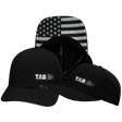 TAB Hat, Baseball Hat Fit, Snapback Hat, Black, Mens Hat, Womens Hat, Main Picture