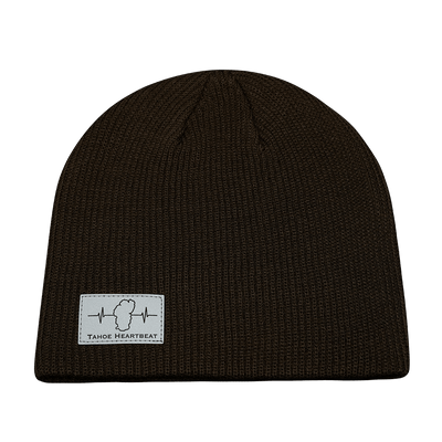 Tahoe Beanie — No Cuff, Chocolate