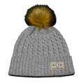 Tahoe Beanie - Pom - Gray