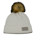 Tahoe Beanie - Pom - White