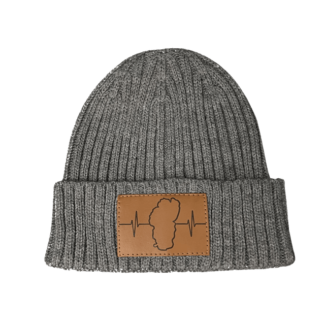 Tahoe - Beanie - Ribbed Cuff - Gray (Unisex)